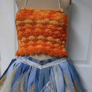 Designer Skirt & Top